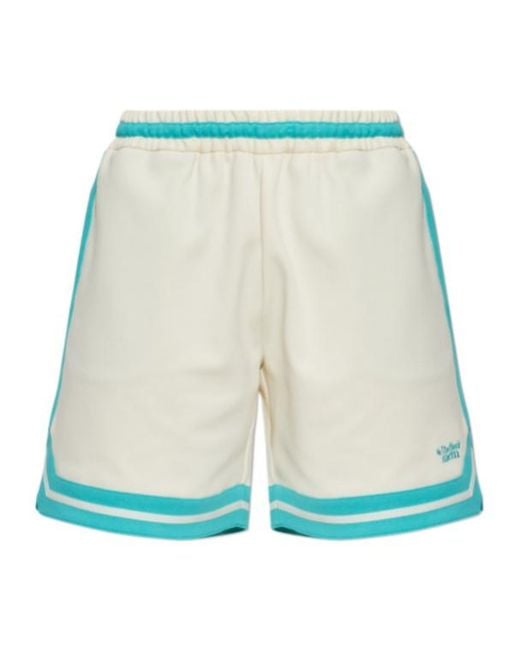 MCM Green Elastic-Waist Shorts for men