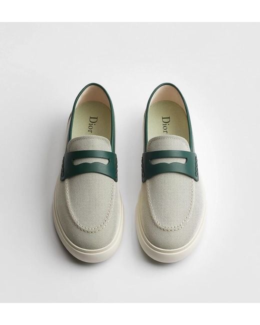 Dior Green Iviera Chester Loafer for men