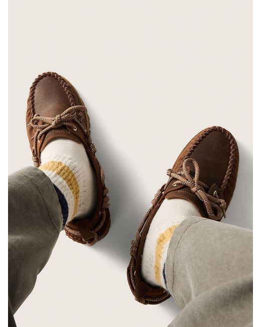 Golden Goose Deluxe Brand Brown Cruise Lace-Up Loafers for men