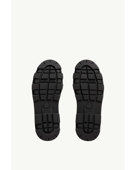 Moncler Black Vera High-Top Lace-Up Boots