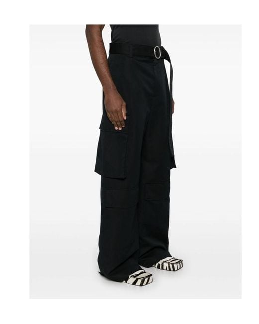 Jil Sander Black Pant for men