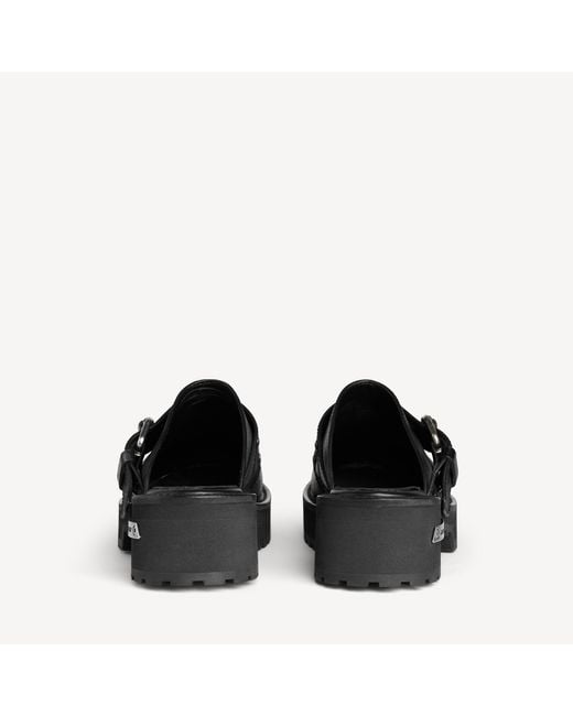 Balenciaga Black Venom Mule for men