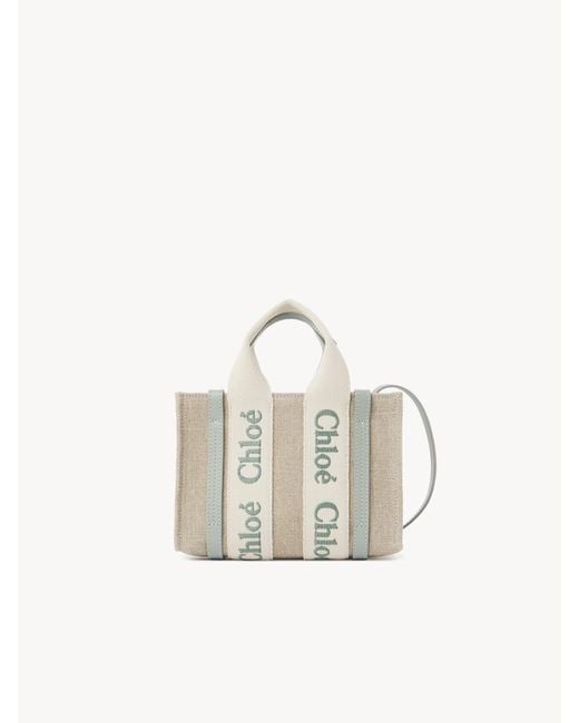 Chloé Metallic Chloé Woody Mini Shoulder Bag