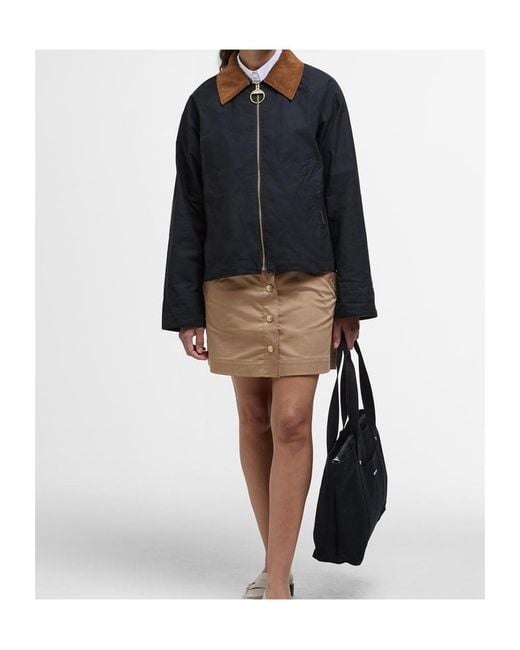Barbour Blue Catlin Showerproof Jacket