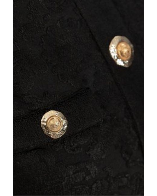 Balmain Black Short Dresses