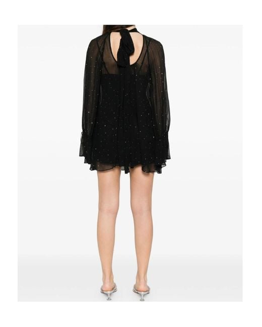 Staud Black Roux Dress