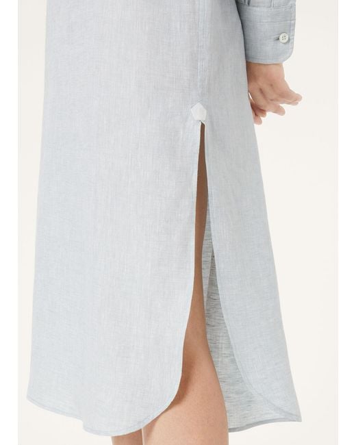 Loro Piana White Lora Dress