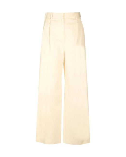 Loulou de Saison Natural Belt Ring Casual Pants