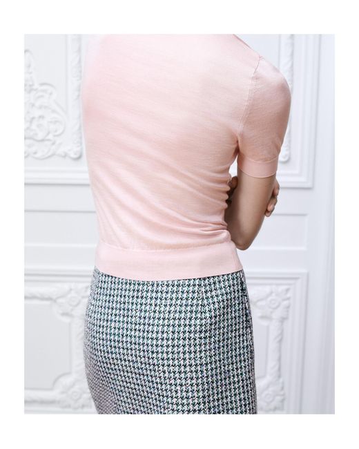 Dior Black Flared Miniskirt