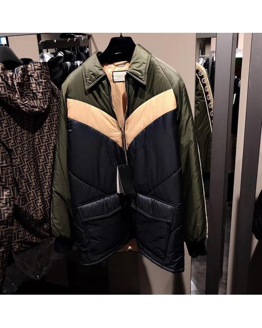Gucci Black Interlocking G Zipped Jacket for men
