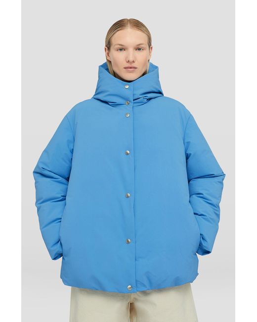Jil Sander Blue Down Jacket