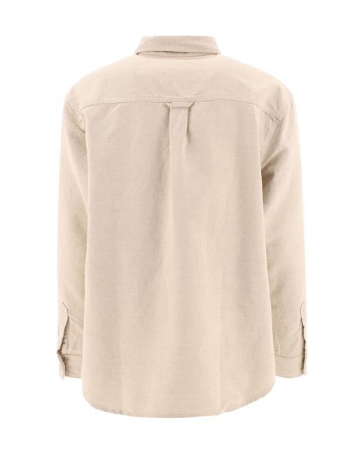 Carhartt Natural Walter Logo Patch Overshirt for men
