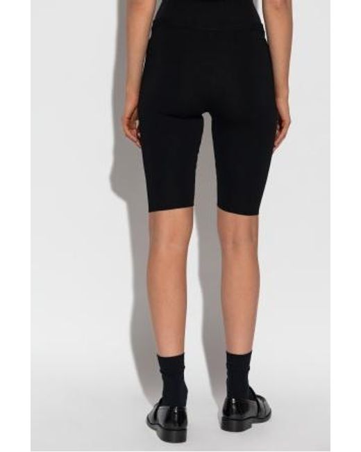 Entire studios Black Ribbed Shorts for men