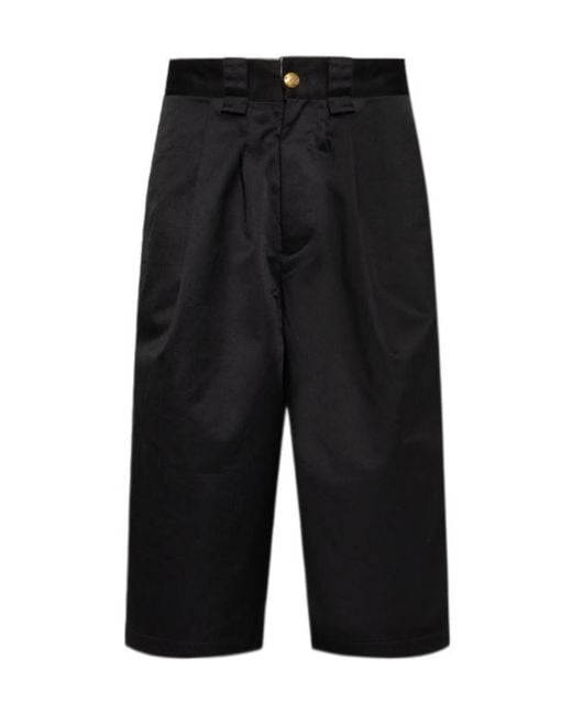 Willy Chavarria Black Borracho Shorts for men