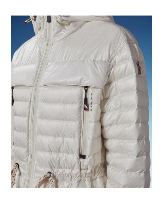 Moncler Gray Grenoble Padded Jacket