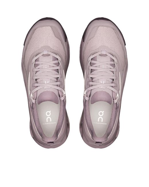 On Shoes Purple Cloudhorizon 2 Lace-Up Sneakers
