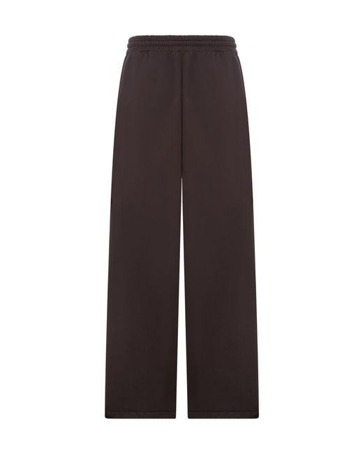Fear Of God Brown Wide Leg Cotton Sweatpants for men