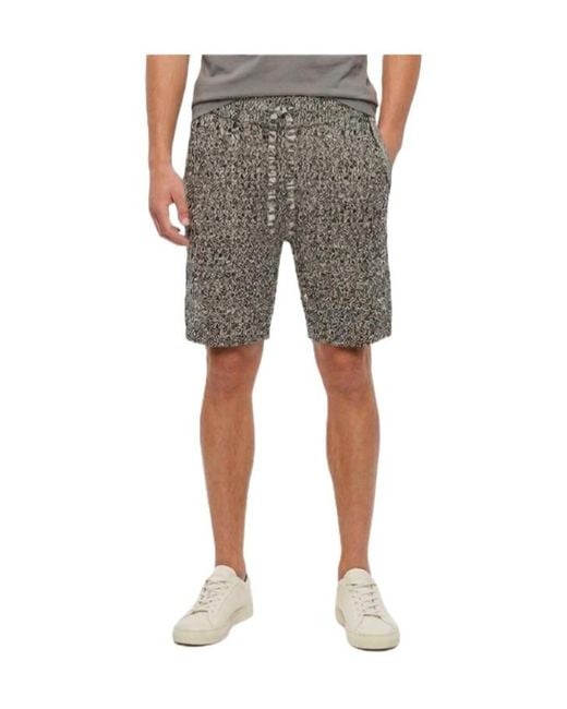 Roberto Collina Gray Drawstring Shorts for men