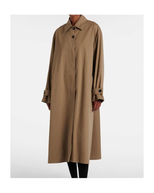 The Row Natural Lolana Single-Breasted Coat