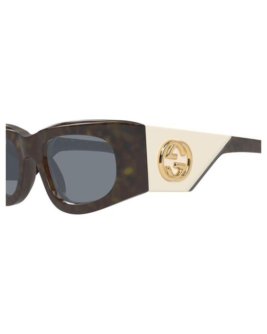 Gucci Multicolor Eyewear Rectangular Frame Sunglasses