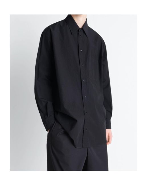 Lemaire Blue Classic Pocket Shirt for men