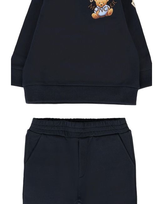 Moncler Blue Teddy Tracksuit