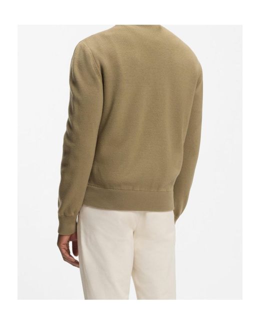 Boss Natural Quilted Zip-Up Jacket for men
