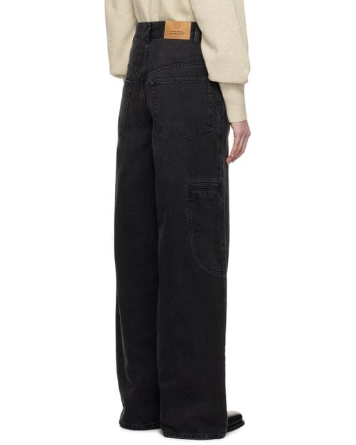 Isabel Marant White Isabel Marant Étoile Solene Mid-Rise Jeans