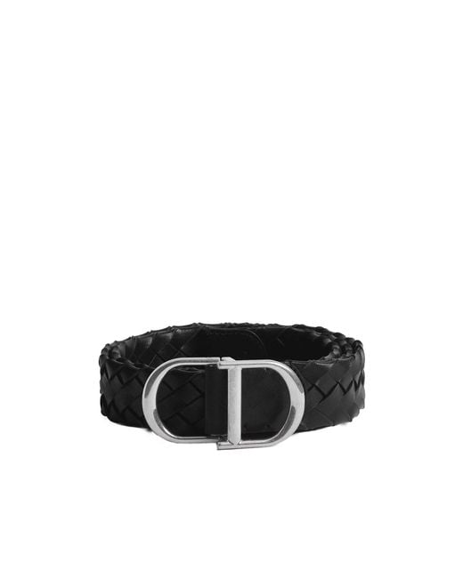 Dior Black Homme Cd Belt for men