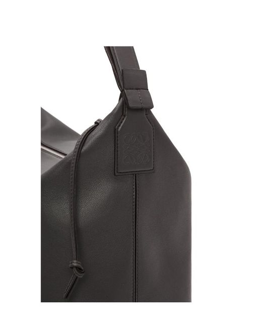 Loewe Black Cubi Jacquard Strap Crossbody Bag for men