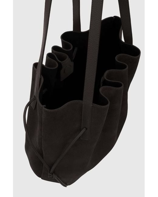 Yuzefi Black Scallop Tote
