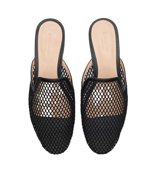Scarosso Black Summer Gio Mules