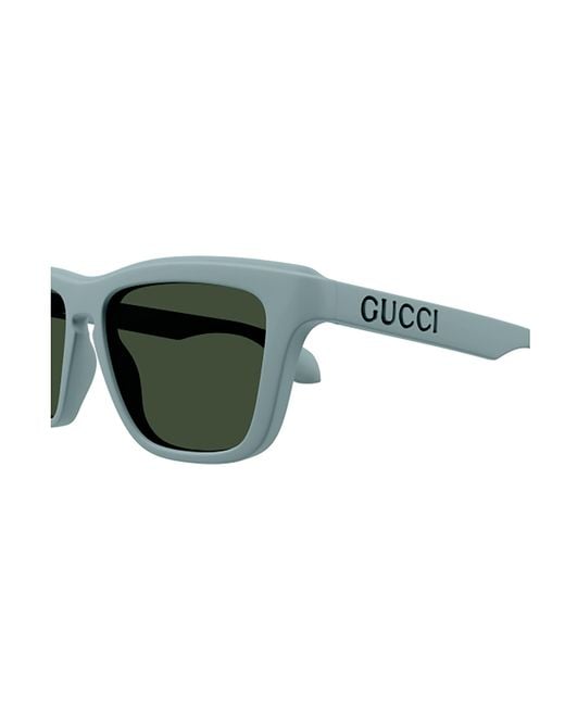 Gucci Green Eyewear Square Frame Sunglasses for men