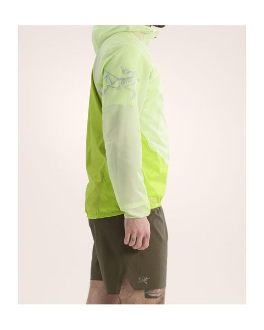 Arc'teryx Green Norvan Windshell Hoody for men