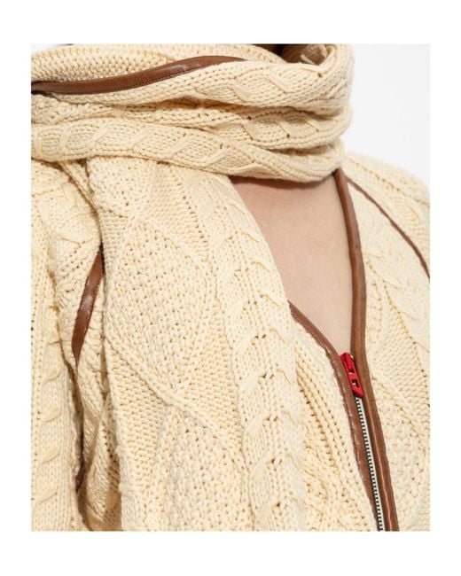 DIESEL Natural Long Cardigan