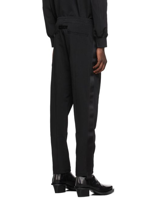 1017 ALYX 9SM Black 1017 9Sm Buckle Detailed Straight Leg Pants for men