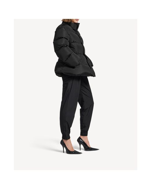 Balenciaga Black High-Neck Puffer Jacket