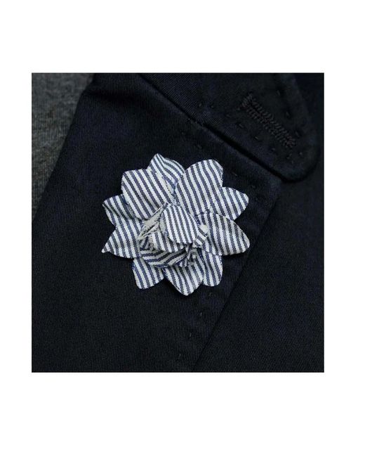Boss Blue Single-Breasted Suit Jacket for men