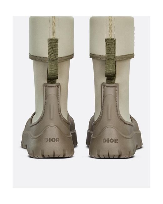 Dior Gray Garden Ankle Boot for men