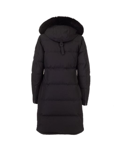 Moose Knuckles Black Causapscal Puffer Coat