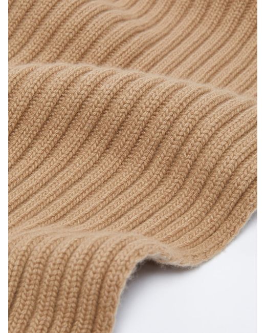 Weekend by Maxmara Natural Logo Wool Scarf