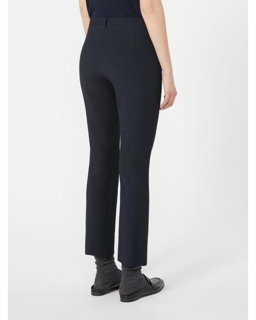 Max Mara Blue 'S Umanita Cropped Pants