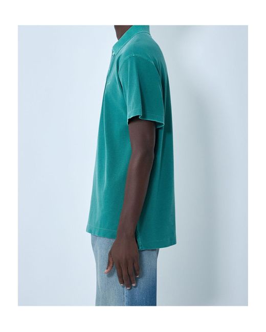 ERL Green Classic Polo Shirt for men