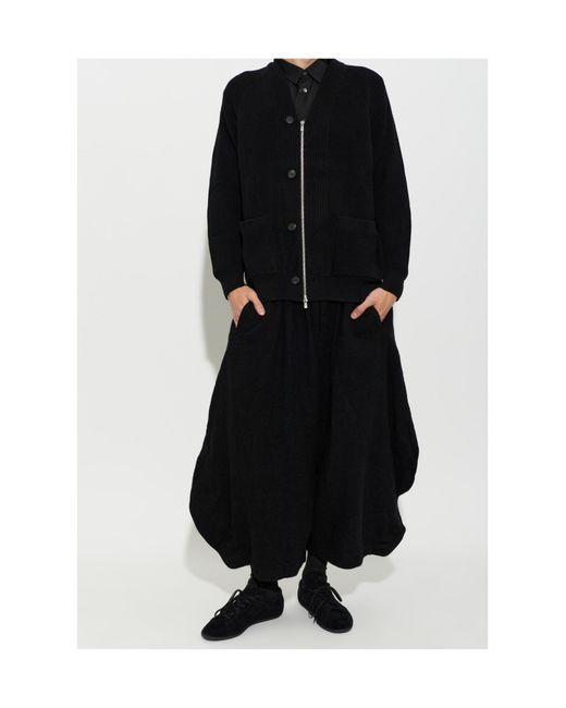 Comme des Garçons Black Long-Sleeved Casual Jacket for men