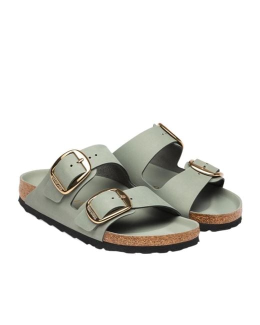 Birkenstock Green Arizona Big Buckle
