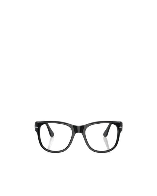 Persol White Square Frame Glasses for men