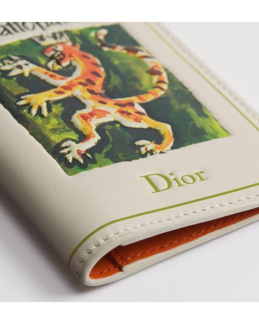 Dior Gray Bifold Card Holder for men