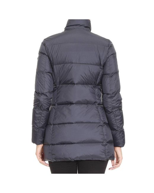 Armani Jeans Blue Long-Sleeved Down Jacket
