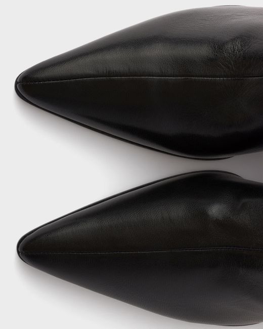 Prada Black Stretch Nappa Leather Booties