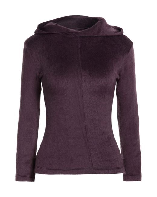 MM6 by Maison Margiela Purple Lightweight Knit Jumper